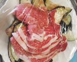 うどんの具★レンジ7分★旨辛豚バラなす丼作り方2写真