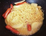 ワンパンで作るジャーマンポテトパスタ作り方10写真