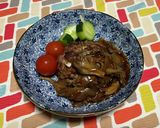 超簡単☆舞茸ソースハンバーグ♪♪作り方4写真