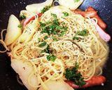 ワンパンで作るジャーマンポテトパスタ作り方11写真