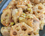 やみつき♡鶏肉とれんこんのねぎ塩だれ炒め作り方6写真