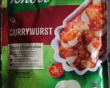 カレーソーセージ　Knorr作り方1写真