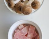 ベーコンとしめじのオートミールリゾット作り方1写真
