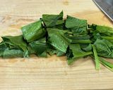 すぐできる！ほうれん草と豆腐のお吸い物作り方1写真
