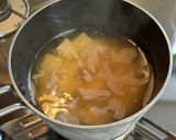 すぐできる！ほうれん草と豆腐のお吸い物作り方3写真