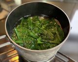 すぐできる！ほうれん草と豆腐のお吸い物作り方5写真