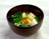 すぐできる！ほうれん草と豆腐のお吸い物作り方7写真