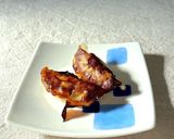 チリソースで♪餃子おにぎり作り方1写真