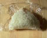 チリソースで♪餃子おにぎり作り方5写真