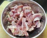 簡単水不要!白菜と豚こまの重ね蒸し作り方1写真