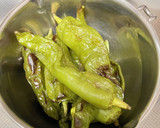 万願寺とうがらしやししとうの私風一品　作り方1写真