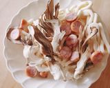 失敗なし★舞茸と濃厚チーズうどん★レンジ作り方1写真