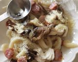 失敗なし★舞茸と濃厚チーズうどん★レンジ作り方2写真