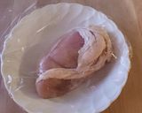 1人100円以下★蒸し鶏とじゃがバター煮作り方1写真