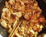 鶏むね肉と 舞茸 しめじ のケチャ炒め✾作り方6写真