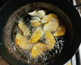 皮付きガーリックフライドポテト作り方2写真