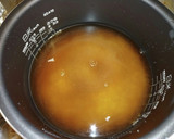蕪の葉と油揚げと舞茸の炊き込みご飯作り方1写真