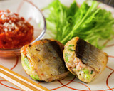 さんまの挟み焼き ～トマトソース添え～作り方8写真