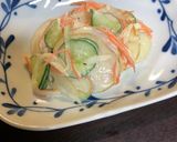 薄切りポテトで♪ひらひらサラダ♪作り方11写真