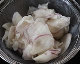 普段にお節に★蕪と刻み揚げの酢の物作り方2写真