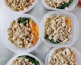 作り置き ビビンバ 冷凍弁当 タンパク質作り方20写真
