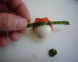 キャラ弁に♬うずらでポケモンボール☮作り方6写真