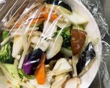 肉無チクワコク旨味噌ちゃんぽん味野菜炒め作り方12写真