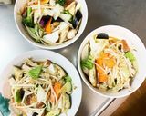 肉無チクワコク旨味噌ちゃんぽん味野菜炒め作り方13写真