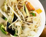 肉無チクワコク旨味噌ちゃんぽん味野菜炒め作り方14写真