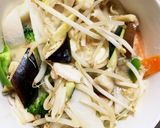 肉無チクワコク旨味噌ちゃんぽん味野菜炒め作り方15写真
