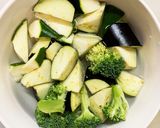 根菜たっぷりコク旨味噌金平味温野菜サラダ作り方8写真