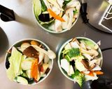 根菜たっぷりコク旨味噌金平味温野菜サラダ作り方12写真