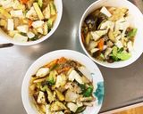 根菜たっぷりコク旨ピリ辛味噌温野菜サラダ作り方21写真