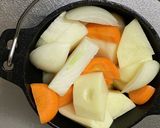 ミニダッチオーブン♡簡単簡単・肉じゃが作り方3写真