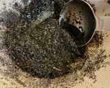 春菊の胡麻和え作り方4写真