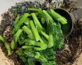 春菊の胡麻和え作り方5写真