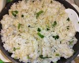 しらすと三つ葉の胡麻油効いた混ぜご飯作り方4写真