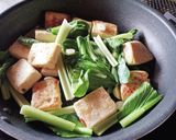節約ヘルシー★豆腐と小松菜の焼き肉だれ作り方5写真