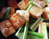 節約ヘルシー★豆腐と小松菜の焼き肉だれ作り方6写真
