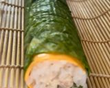 最高に旨し！レタス巻き寿司作り方4写真