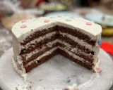 コントラストがかわいいチョコレートケーキ作り方16写真