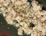 バナナの花と鶏ひき肉のエスニック炒め♪作り方9写真