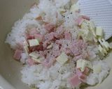 シャキシャキ♪レタスの混ぜご飯♡作り方2写真