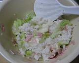 シャキシャキ♪レタスの混ぜご飯♡作り方3写真