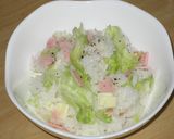 シャキシャキ♪レタスの混ぜご飯♡作り方4写真