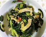 214　大根葉と油揚げの炒め煮作り方6写真