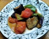　♡なすとトマトの炒め煮♡作り方5写真