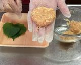 鶏つくねの大葉巻き作り方3写真