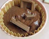 パイがのってるカップケーキ　チョコココア作り方3写真