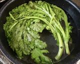 春菊のツナタマ和え作り方1写真